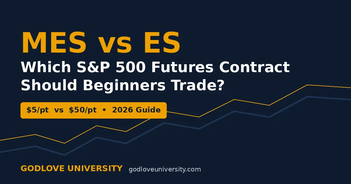 MES vs ES: which S&P 500 futures contract should beginners trade — Godlove University 2026 guide